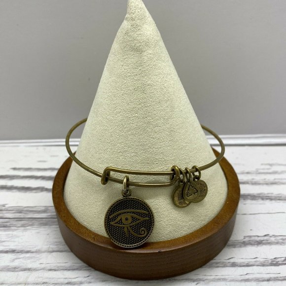 Alex and Ani Eye Of Horus Goldtone bracelet - Picture 1 of 4